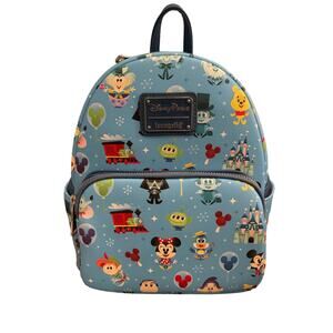 2022 Disney Parks Loungefly Icons Characters Attractions Mini Backpack Chibi